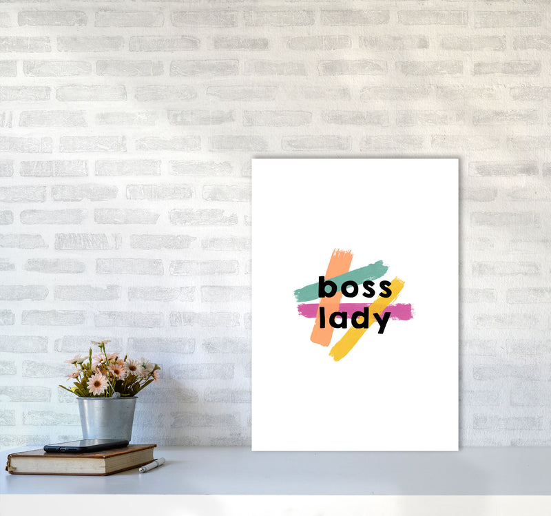 Boss Lady Print By Orara Studio A2 Black Frame