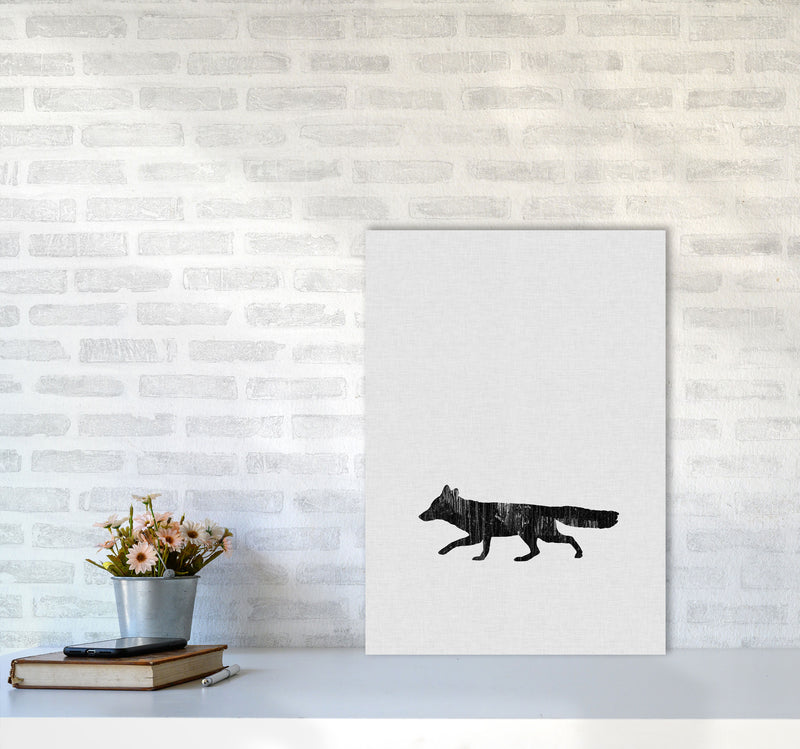 Fox Animal Art Print By Orara Studio Animal Art Print A2 Black Frame