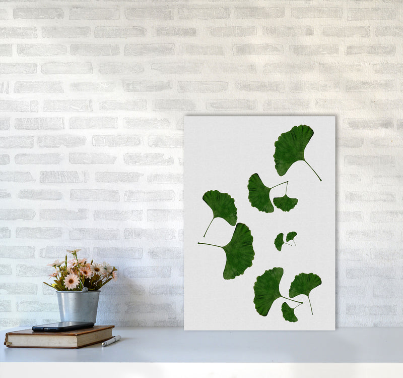 Ginkgo Leaf I Print By Orara Studio, Framed Botanical & Nature Art Print A2 Black Frame