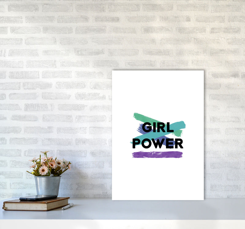 Girl Power Feminist Quote Print By Orara Studio A2 Black Frame