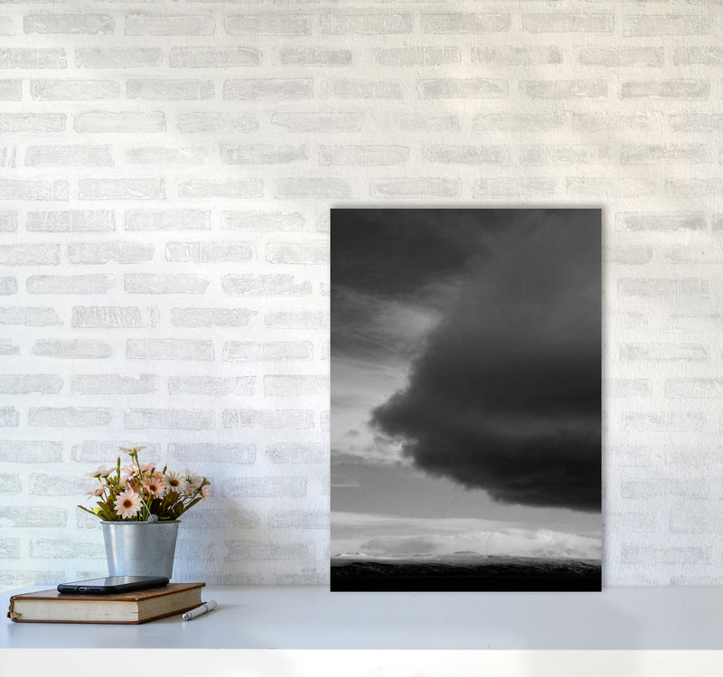 Minimal Landscape Print By Orara Studio A2 Black Frame