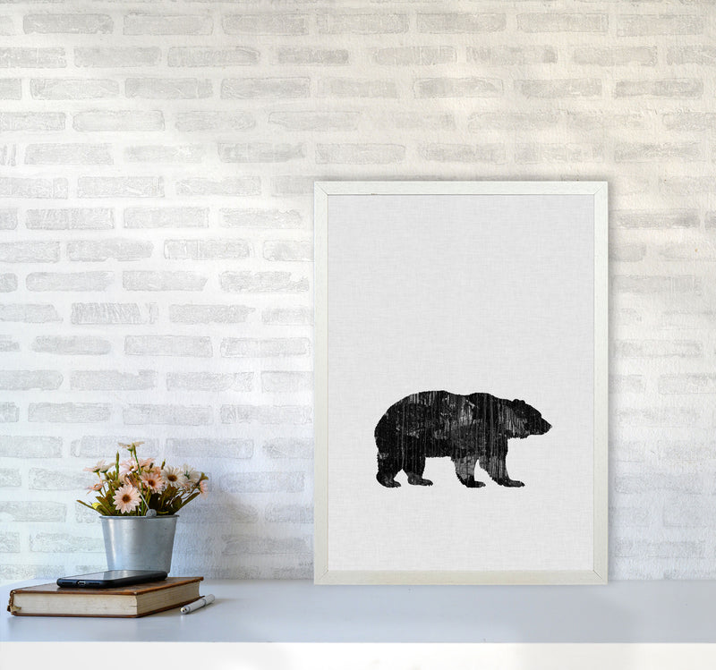 Bear Animal Art Print By Orara Studio Animal Art Print A2 Oak Frame