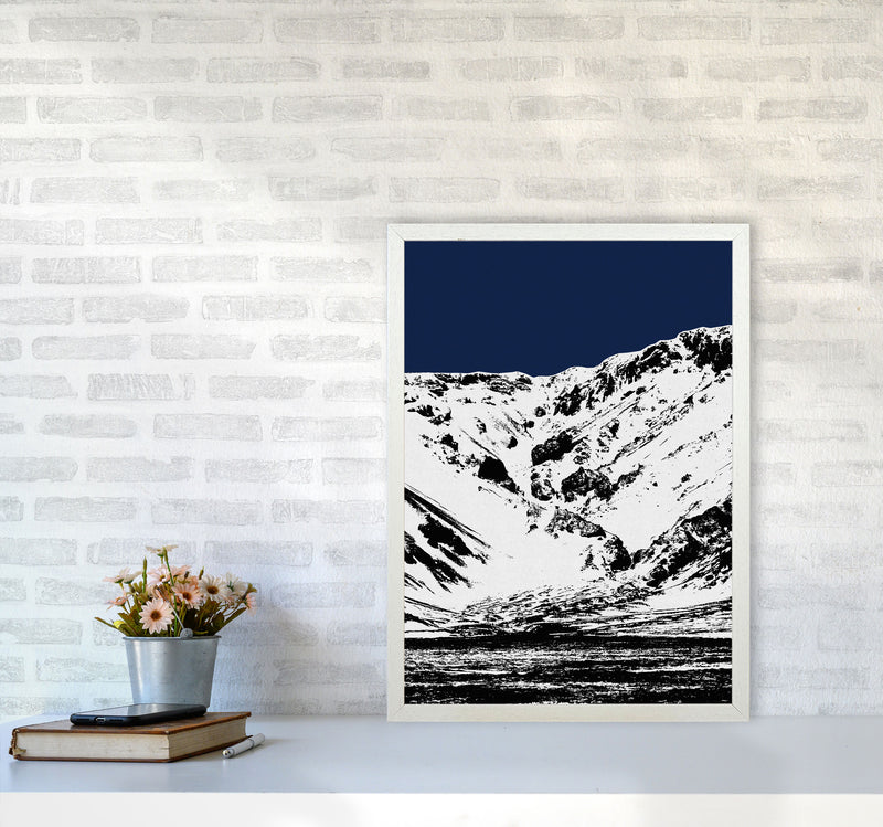 Blue Mountains II Print By Orara Studio, Framed Botanical & Nature Art Print A2 Oak Frame