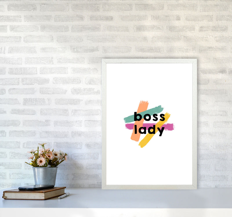 Boss Lady Print By Orara Studio A2 Oak Frame