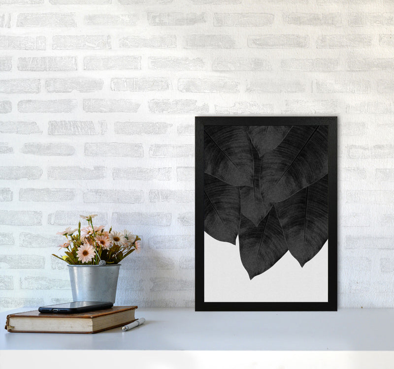 Banana Leaf Black & White III Print By Orara Studio A3 White Frame