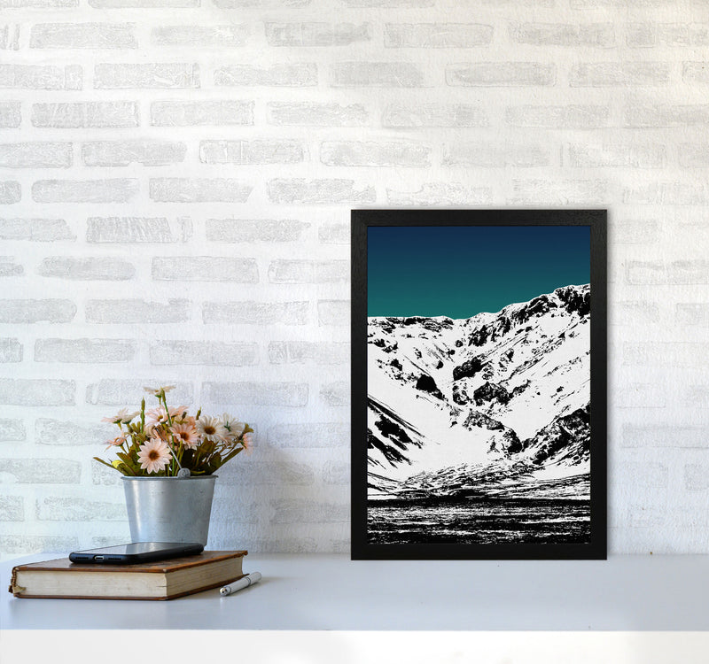Iceland Mountains II Print By Orara Studio, Framed Botanical & Nature Art Print A3 White Frame