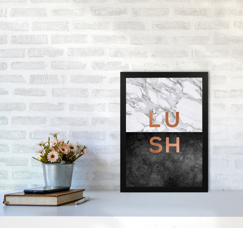 Lush Copper Quote Print By Orara Studio A3 White Frame