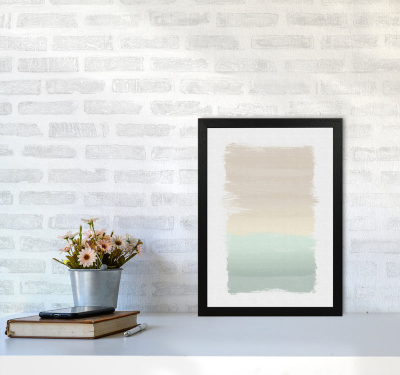 Pastel Abstract Print By Orara Studio A3 White Frame