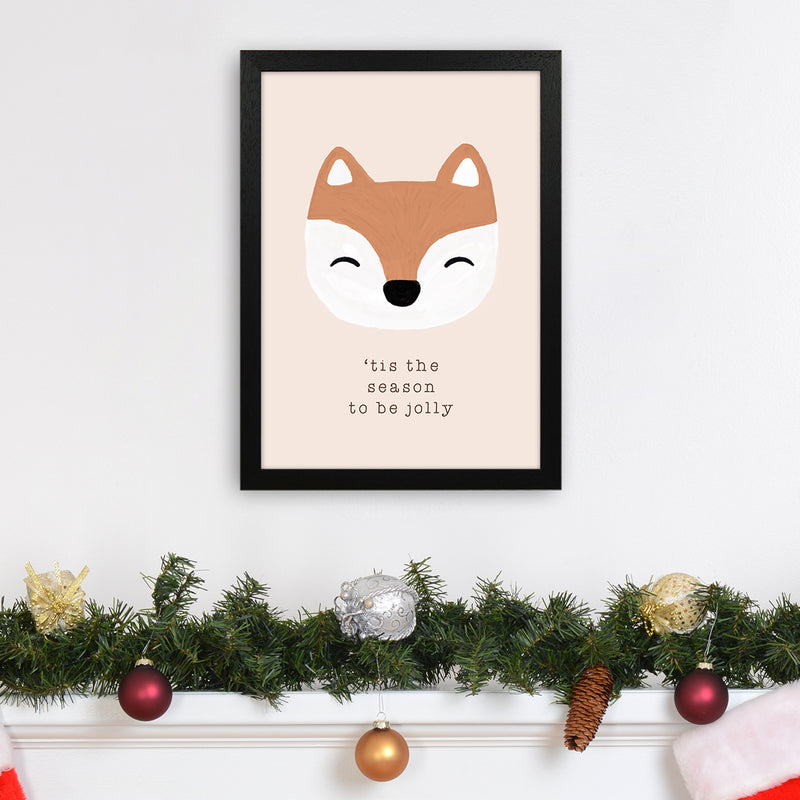 Tis The Season To Be Jolly Christmas Art Print by Orara Studio A3 White Frame