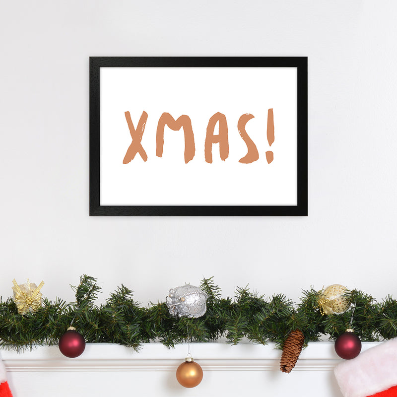 XMAS! Christmas Art Print by Orara Studio A3 White Frame