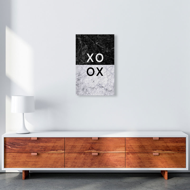 XO Hugs & Kisses Quote Print By Orara Studio A3 Canvas