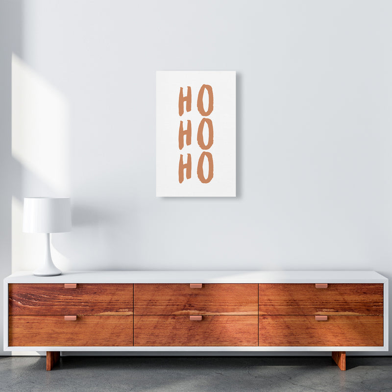 Ho Ho Ho Christmas Art Print by Orara Studio A3 Canvas