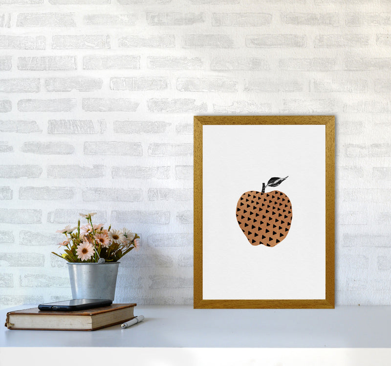 Apple Fruit Illustration Print By Orara Studio, Framed Kitchen Wall Art A3 Print Only