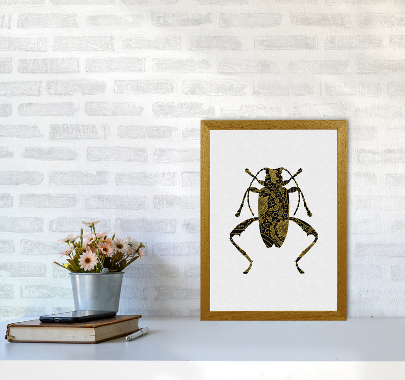 Black And Gold Beetle III Print By Orara Studio Animal Art Print A3 Print Only