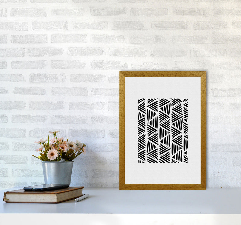 Black And White Abstract I Print By Orara Studio A3 Print Only
