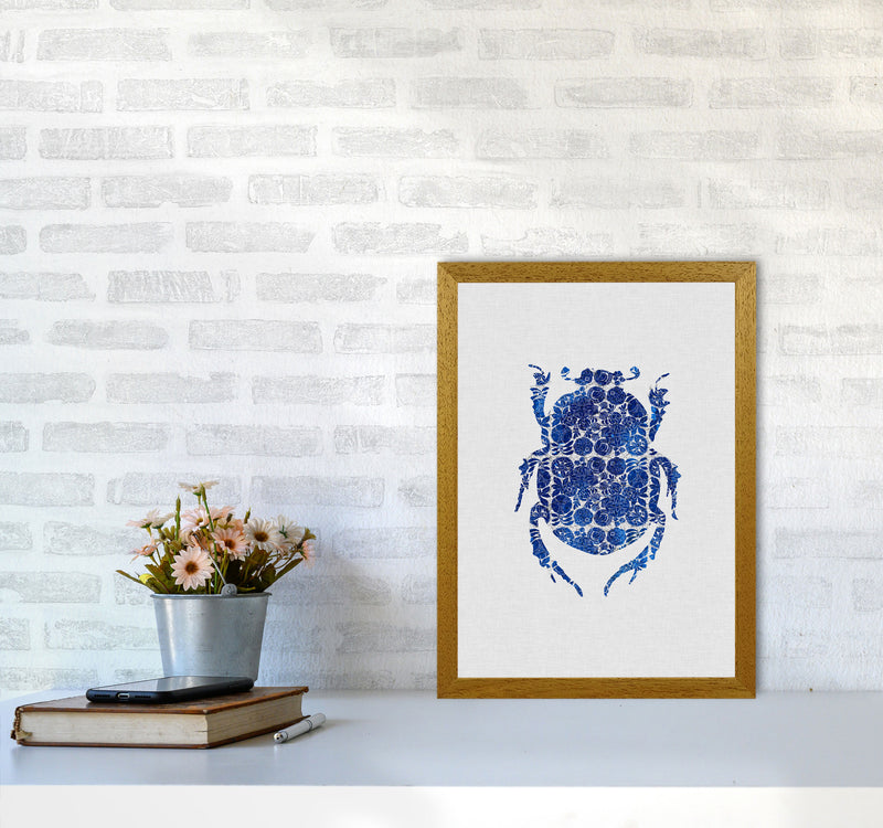 Blue Beetle I Print By Orara Studio Animal Art Print A3 Print Only