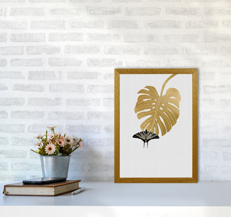 Butterfly & Monstera Leaf Print By Orara Studio A3 Print Only
