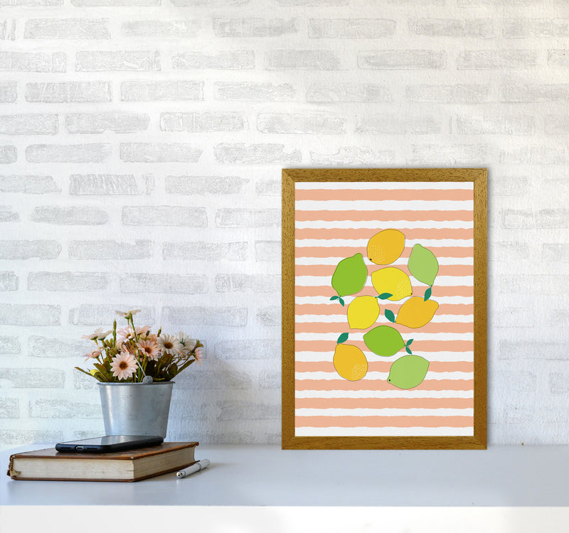 Citrus Crowd Print By Orara Studio, Framed Kitchen Wall Art A3 Print Only