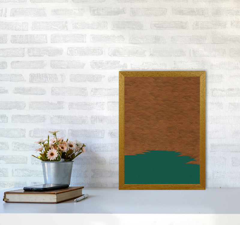 Copper & Green Landscape Print By Orara Studio A3 Print Only