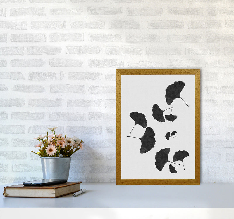 Ginkgo Leaf Black & White I Print By Orara Studio A3 Print Only