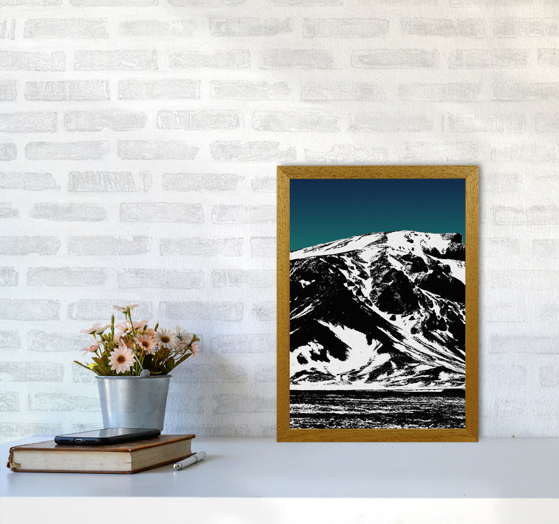 Iceland Mountains I Print By Orara Studio, Framed Botanical & Nature Art Print A3 Print Only