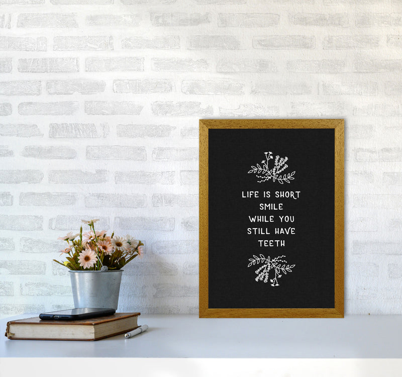 Life Is Short Funny Quote Print By Orara Studio A3 Print Only