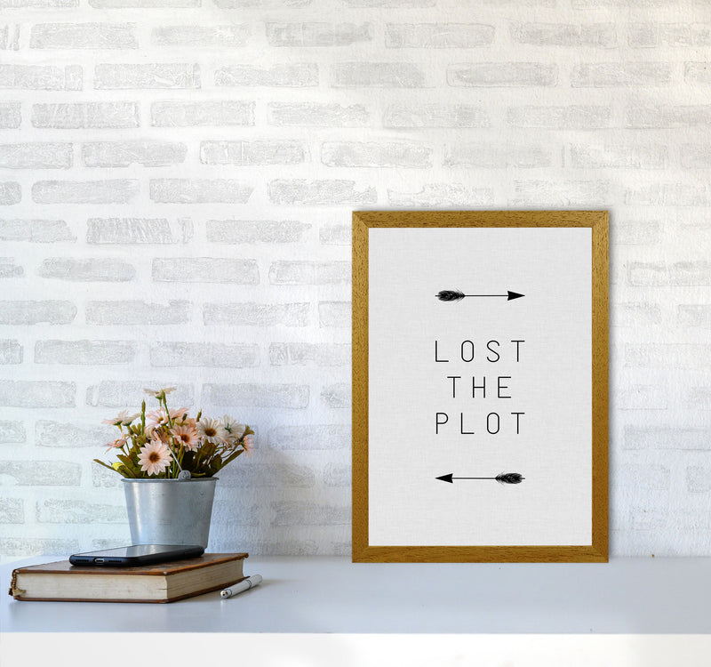 Lost The Plot Arrow Quote Print By Orara Studio A3 Print Only