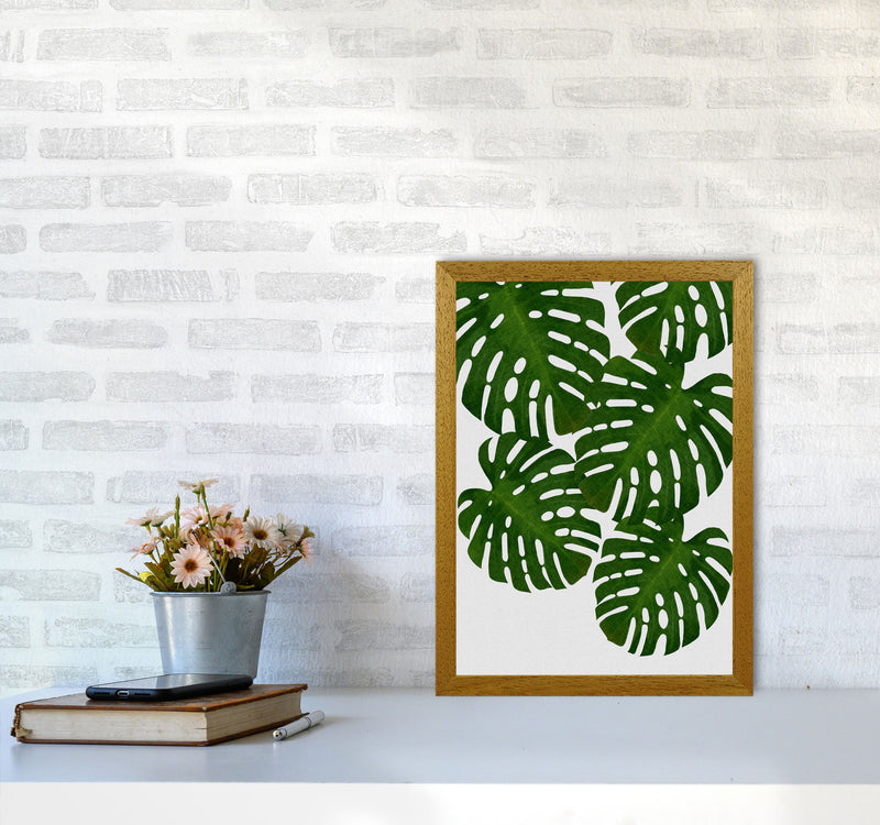 Monstera Leaf I Print By Orara Studio, Framed Botanical & Nature Art Print A3 Print Only