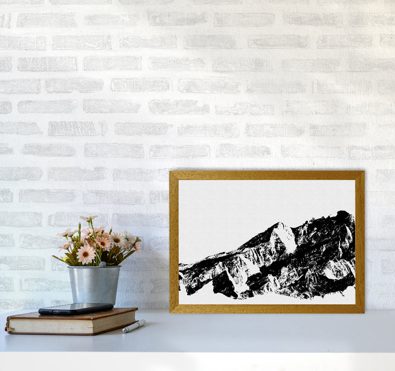 Mountains I Print By Orara Studio, Framed Botanical & Nature Art Print A3 Print Only