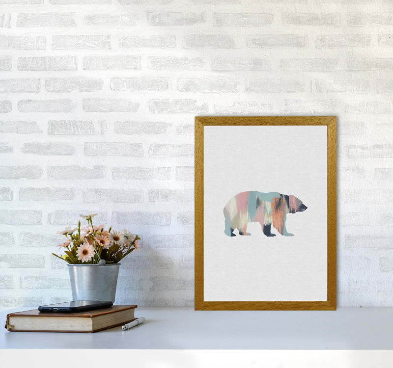 Pastel Bear Print By Orara Studio Animal Art Print A3 Print Only