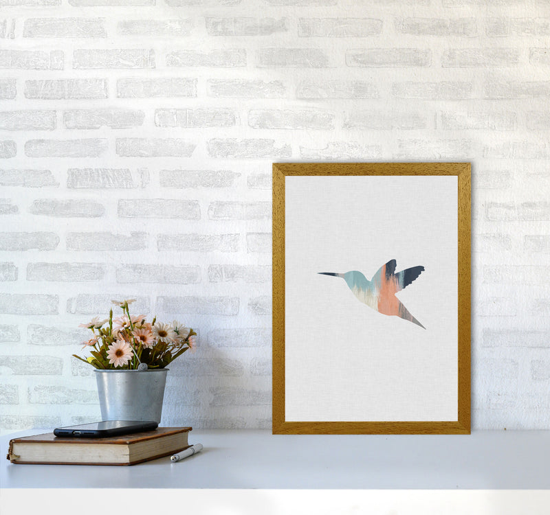 Pastel Hummingbird I Print By Orara Studio Animal Art Print A3 Print Only