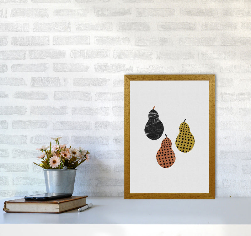 Pears Print By Orara Studio, Framed Kitchen Wall Art A3 Print Only