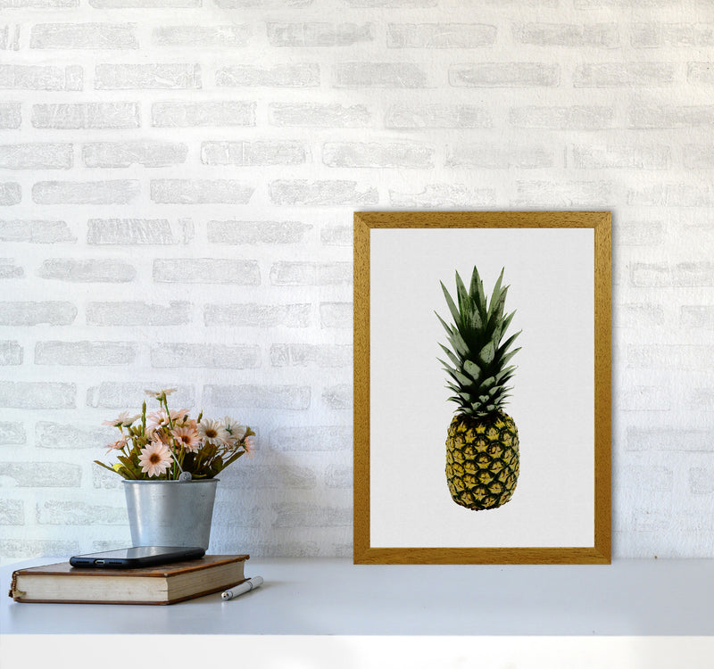 Pineapple Print By Orara Studio, Framed Kitchen Wall Art A3 Print Only