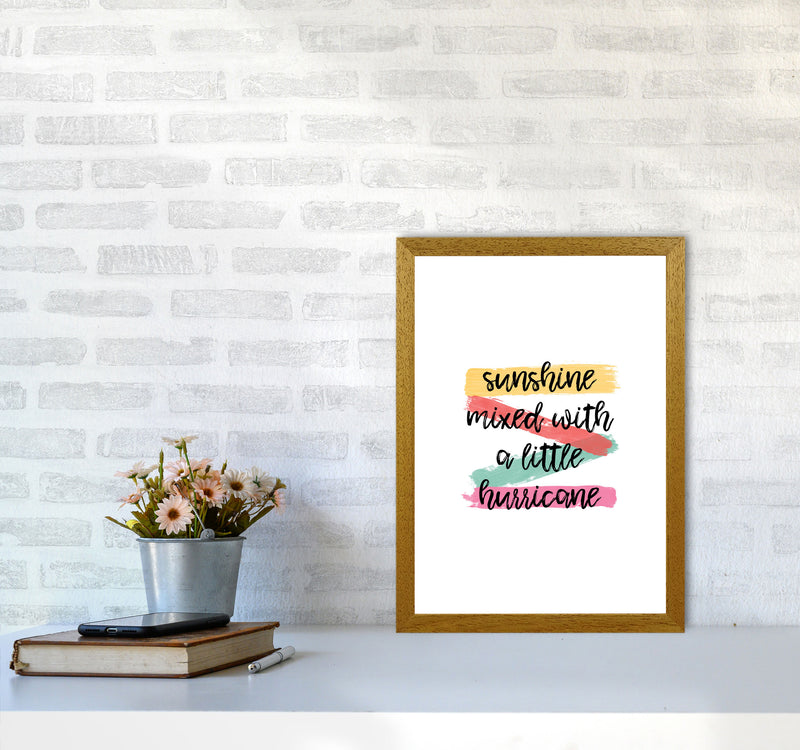 Sunshine Mixed With A Little Hurricane Print By Orara Studio A3 Print Only