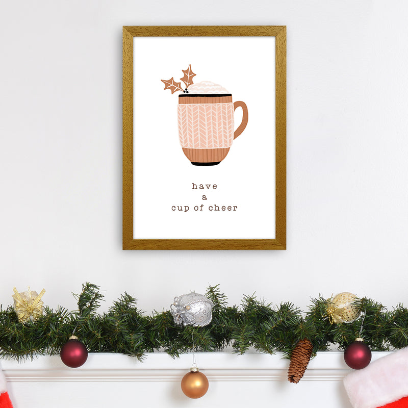 Have A Cup Of Cheer Christmas Art Print by Orara Studio A3 Print Only