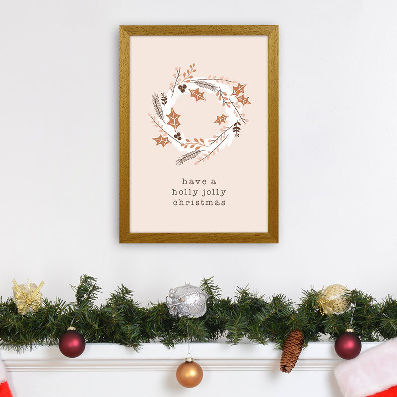 Have A Holly Jolly Christmas Christmas Art Print by Orara Studio A3 Print Only