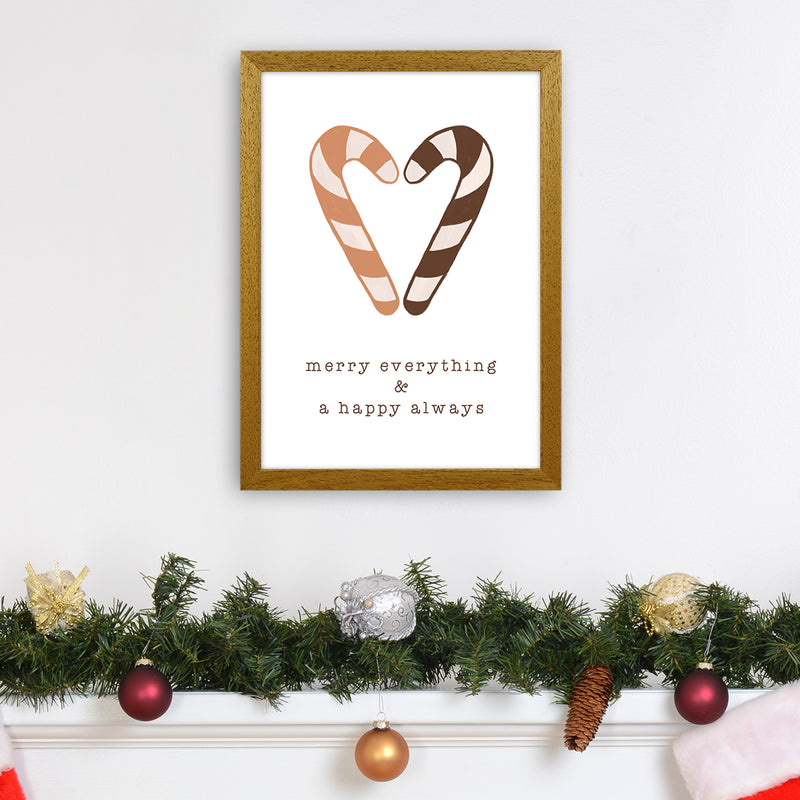 Merry Everything & A Happy Always Christmas Art Print by Orara Studio A3 Print Only