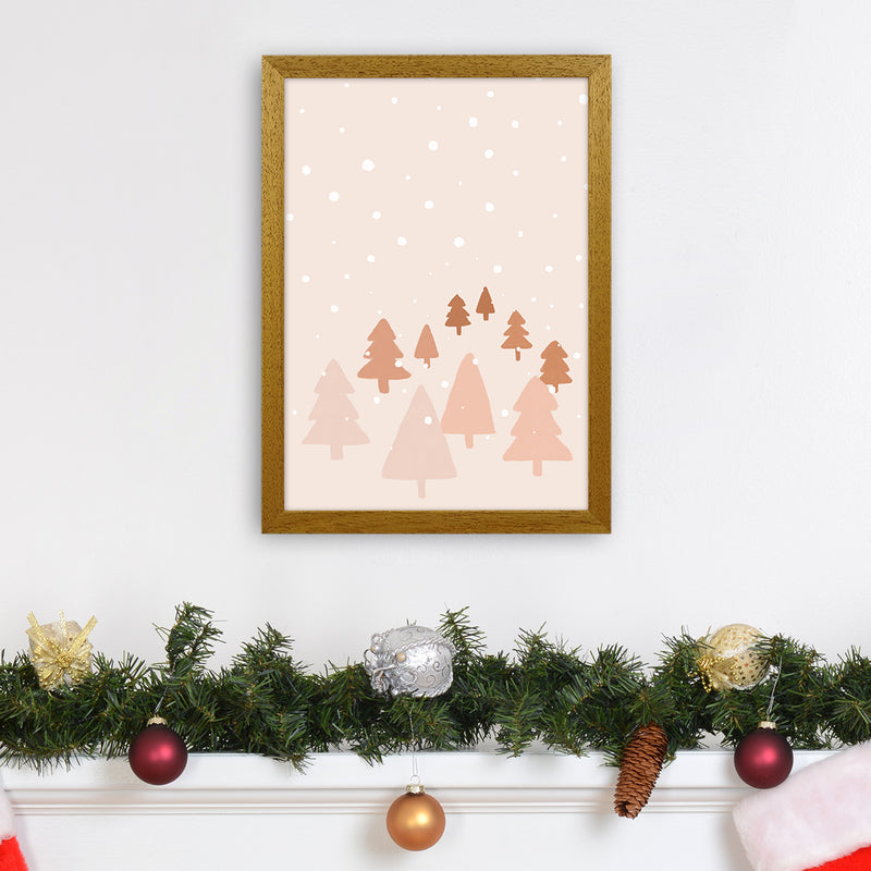 Winter Forest Christmas Art Print by Orara Studio A3 Print Only