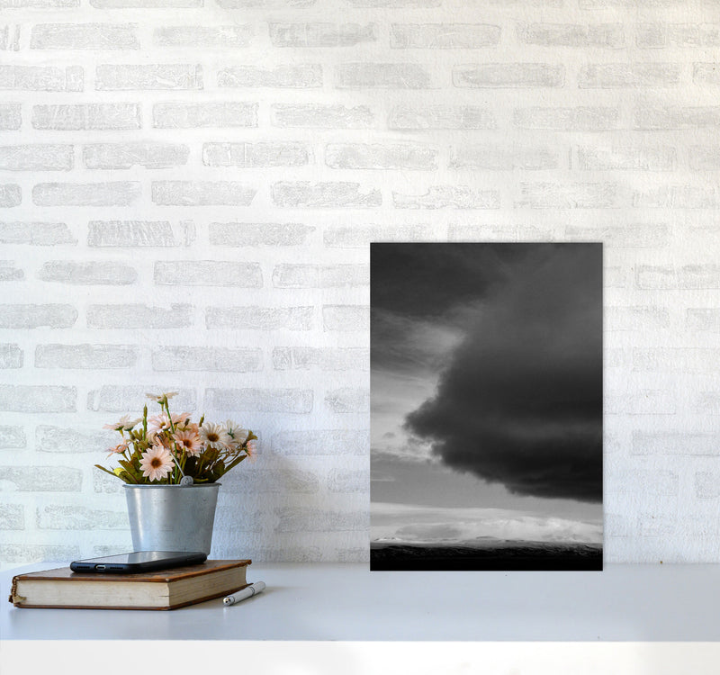 Minimal Landscape Print By Orara Studio A3 Black Frame