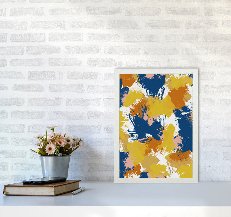 Colourful Abstract I Print By Orara Studio A3 Oak Frame