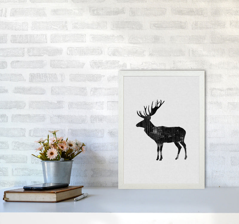 Moose Animal Art Print By Orara Studio Animal Art Print A3 Oak Frame