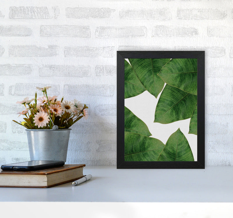 Banana Leaf II Print By Orara Studio, Framed Botanical & Nature Art Print A4 White Frame