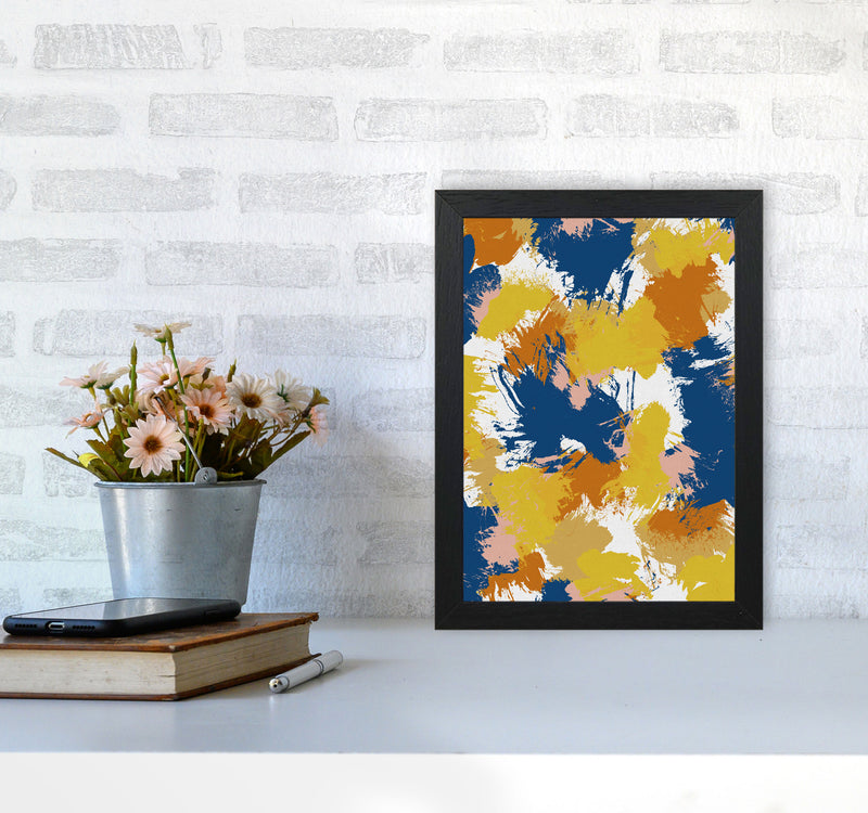 Colourful Abstract I Print By Orara Studio A4 White Frame