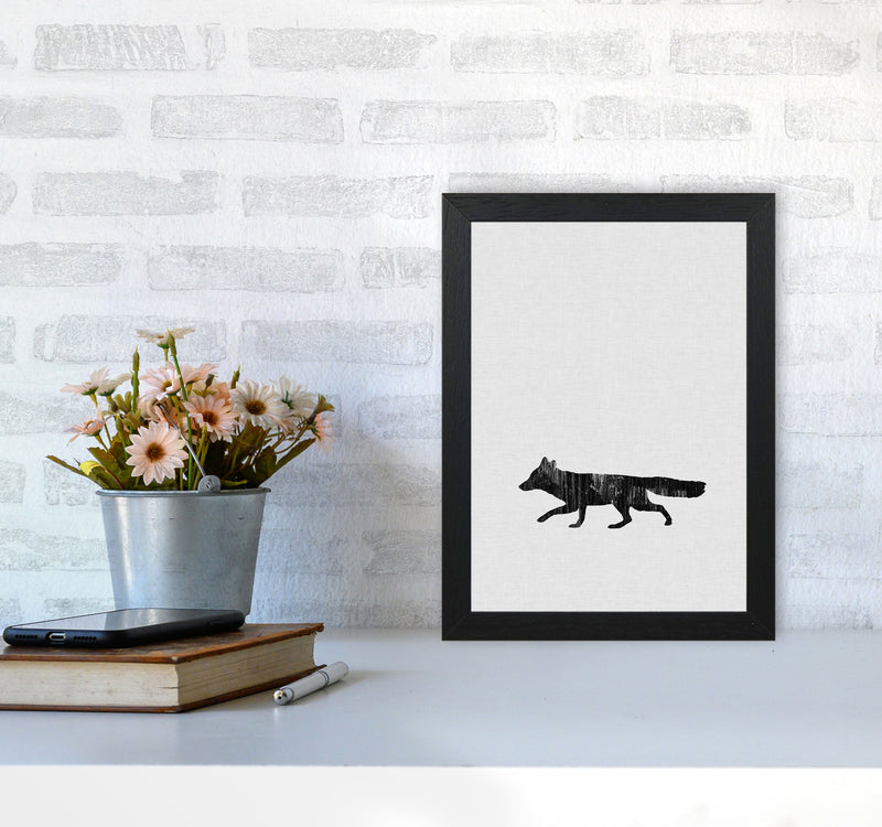 Fox Animal Art Print By Orara Studio Animal Art Print A4 White Frame