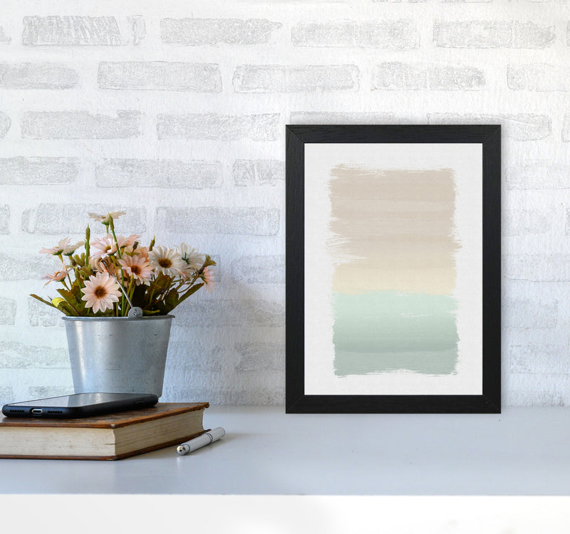 Pastel Abstract Print By Orara Studio A4 White Frame