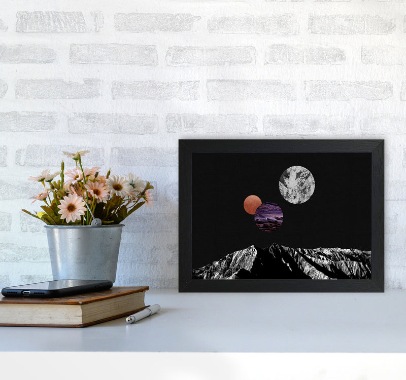 Space I Print By Orara Studio A4 White Frame