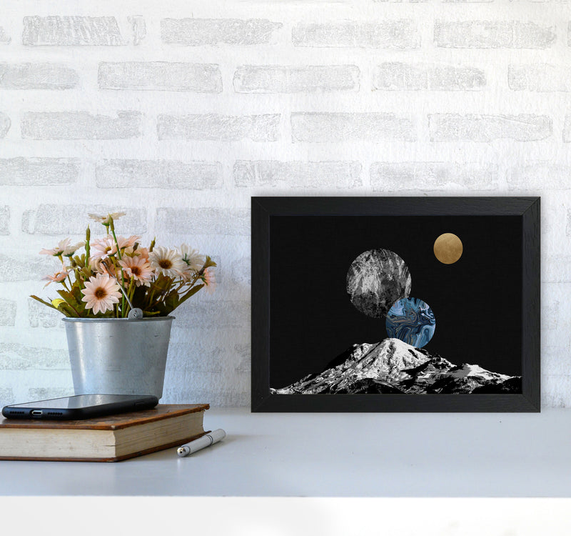 Space II Print By Orara Studio A4 White Frame