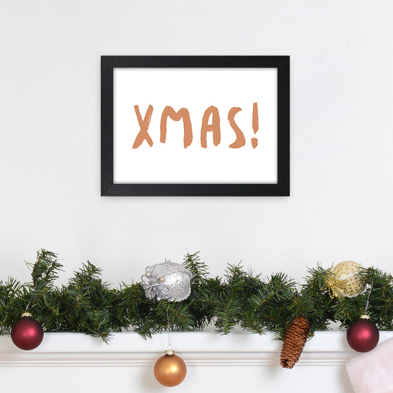 XMAS! Christmas Art Print by Orara Studio A4 White Frame
