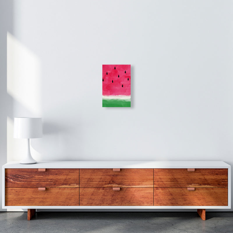 Watermelon Abstract Print By Orara Studio, Framed Kitchen Wall Art A4 Canvas
