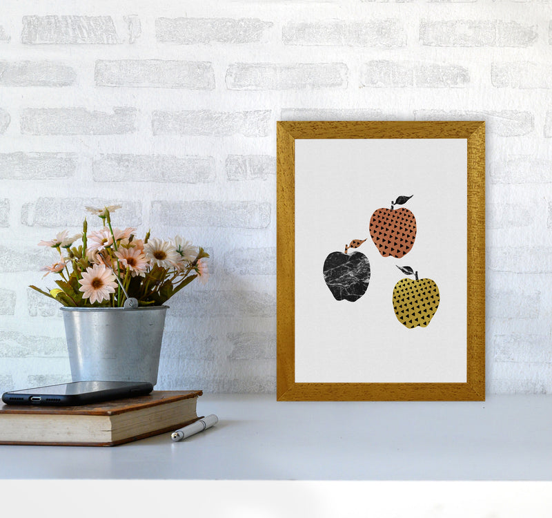 Apples Print By Orara Studio, Framed Kitchen Wall Art A4 Print Only